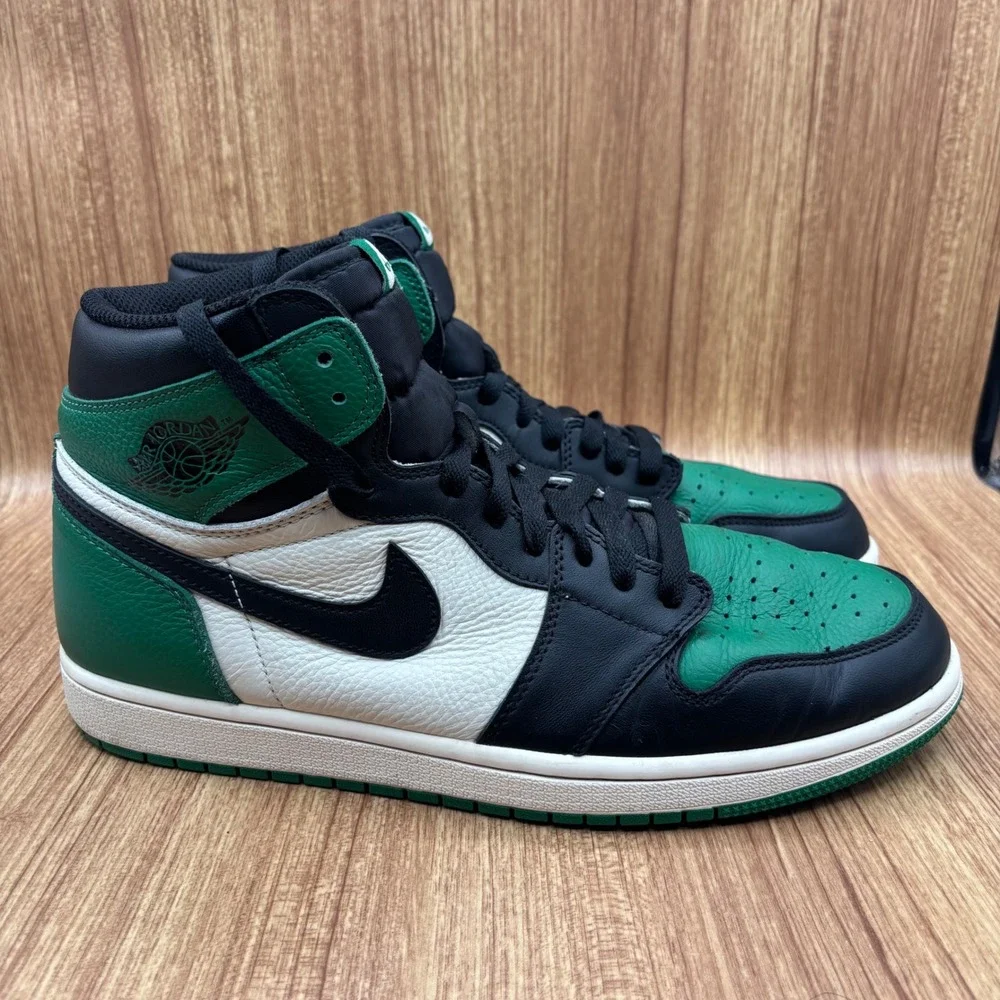 Nike Air Jordan 1 Retro High OG Mens Pine‎ Green Good Size 12 55088-302 2018